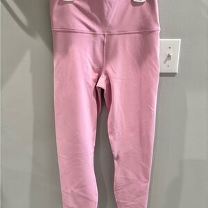 Fabletics Light Pink Kids Leggings